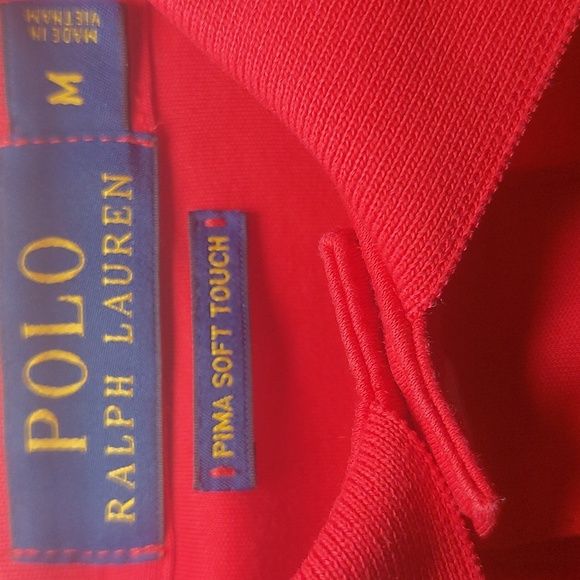 Ralph Lauren Red Polo - Picture 2 of 2